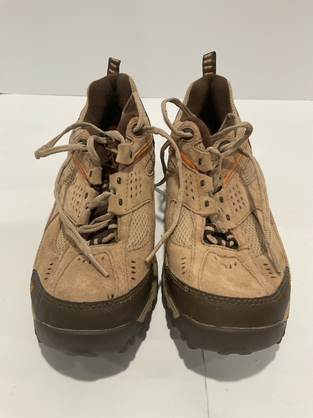 New Balance 643 Trail Shoes Mens 8.5 Brown Hiking ABZORB Outdoors